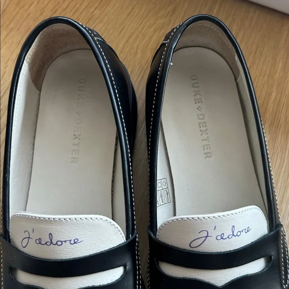 DUKE + DEXTER LOAFERS WITH KISS PRINT - Picture 5 of 7